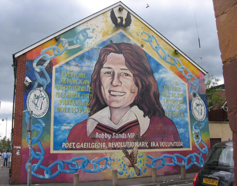 Bobby Sands Belfast Mural