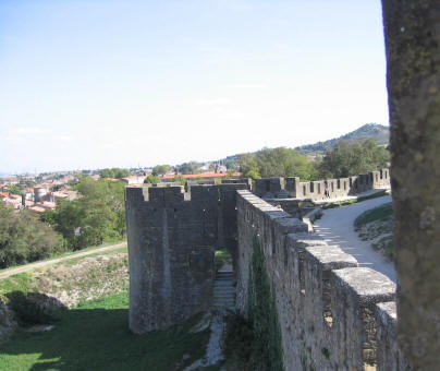 Carcassonne city walls