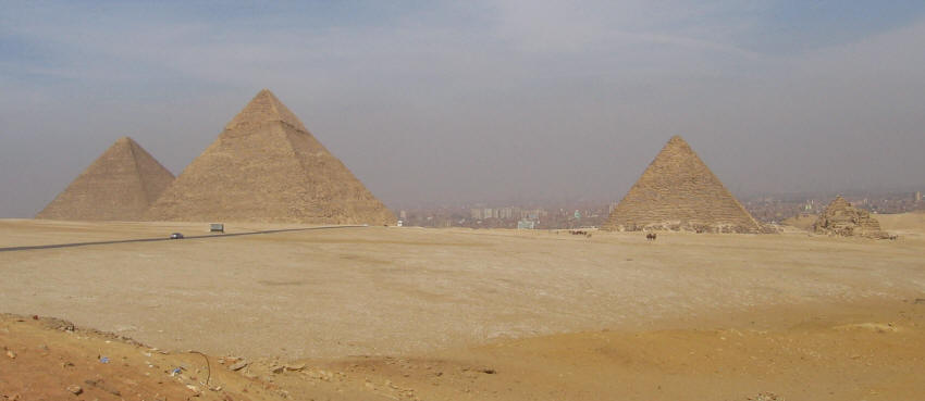 Pyramids at Giza