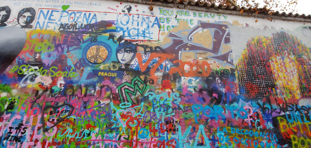 Lennon Wall Prague