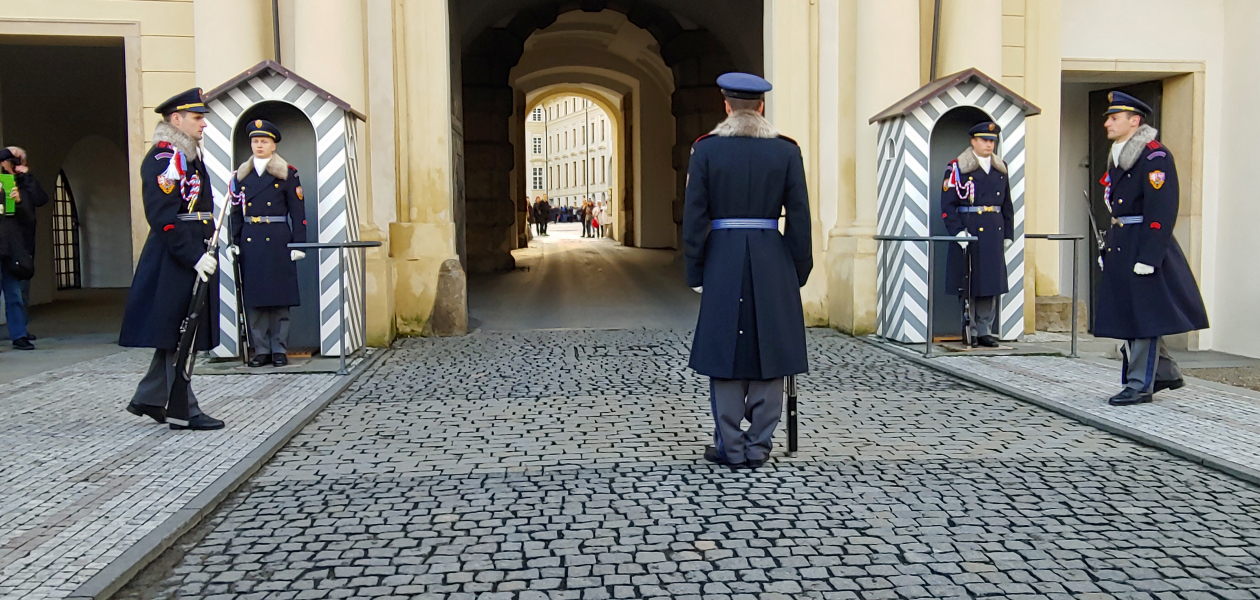 Prague Castle Changing the Guard