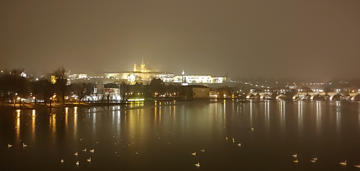 Prague River view