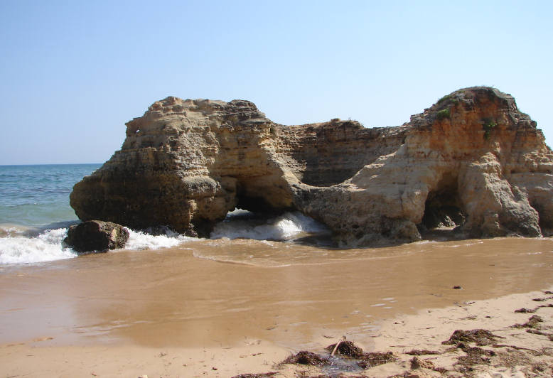 Praia da Oura Beach Algarve