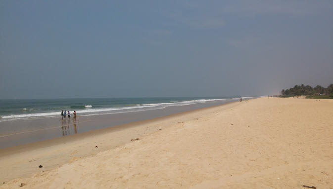 Panambur Beach near Mangalore