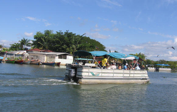 River boat in Jamaica