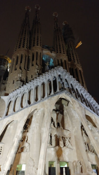 Sagrada Familia Night