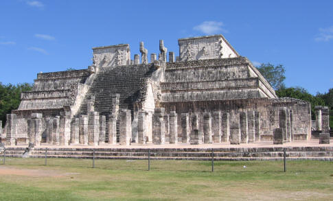 Temple of the Warriors Chichen Itza