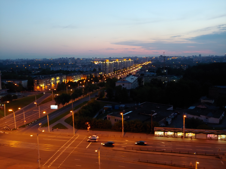 Sunset Over Minsk