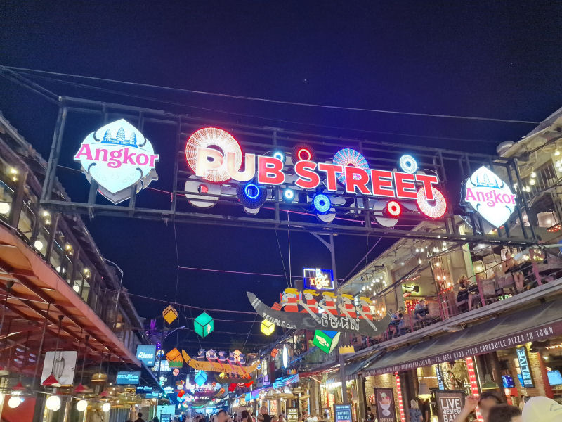 Pub Street Siem Reap, Cambodia
